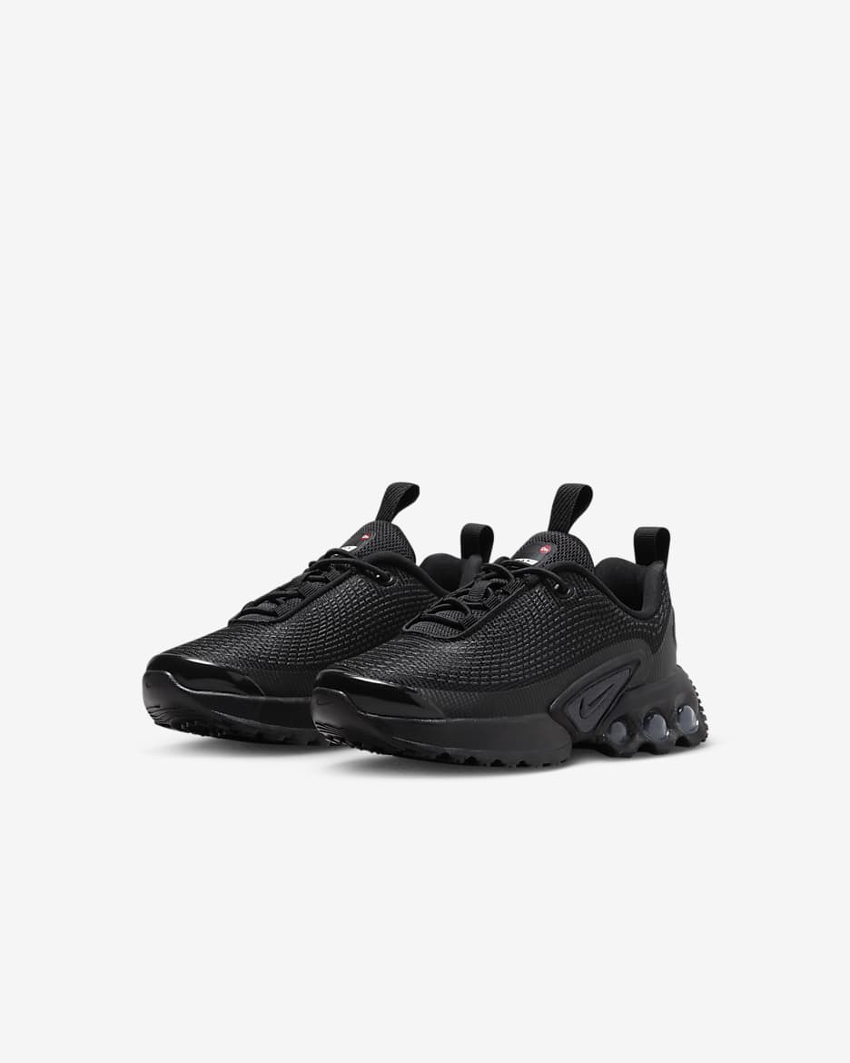 Black nike air max youth hotsell